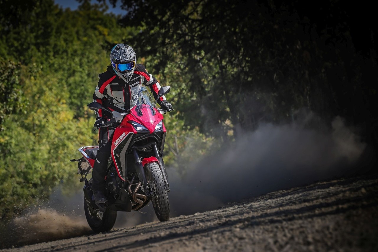 Moto Morini X-Cape: punto di FUGA